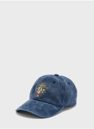 Buy Quirky Animal Motif Curve Peak Cap in UAE