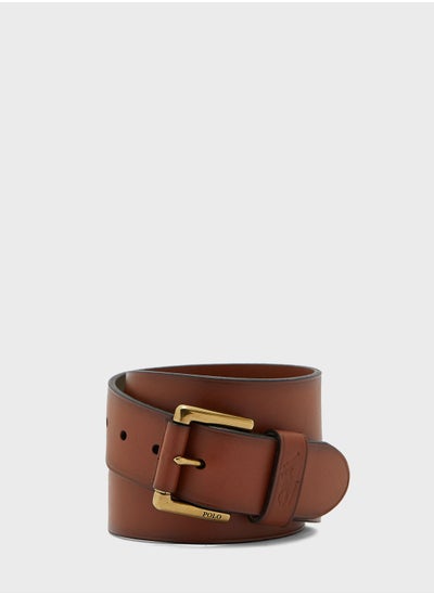 اشتري Leather Buckle hole belt في الامارات