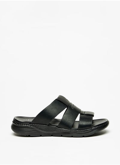 اشتري Men's Solid Slip-On Sandals في الامارات