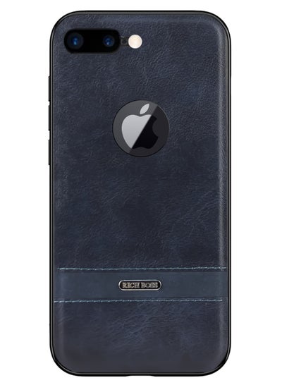 اشتري Rich Boss Leather Back Cover For Iphone 7 Plus (Blue) في مصر