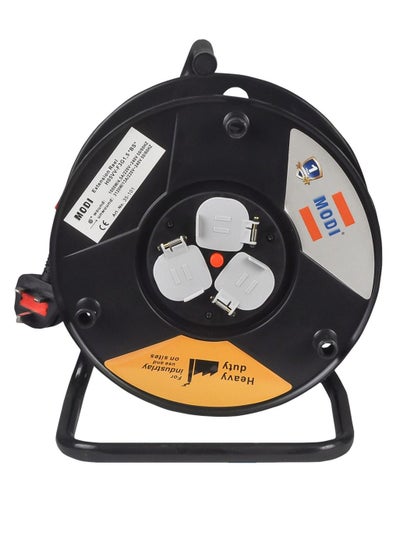 اشتري MODI HEAVY- DUTY CABLE REEL EXTENSION WITH TROLEY - 3* 1.5  25 M في الامارات