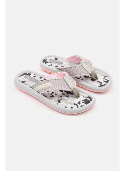 اشتري Kids Girl Dunas VI Slipper, Grey Combo في الامارات