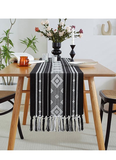 Buy Vichy European Vintage Modern Printed Table Runner in UAE