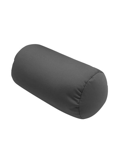 Buy Comfortable Roll Pillow Round Cylinder Microbead Bolster Neck Back Support Roll Pillow Tube Pillow Cushie Pillows 12 X 7 Inch in UAE