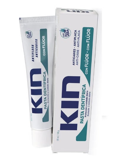 Buy KIN TOOTHPASTE ALOE VERA 125ML in UAE