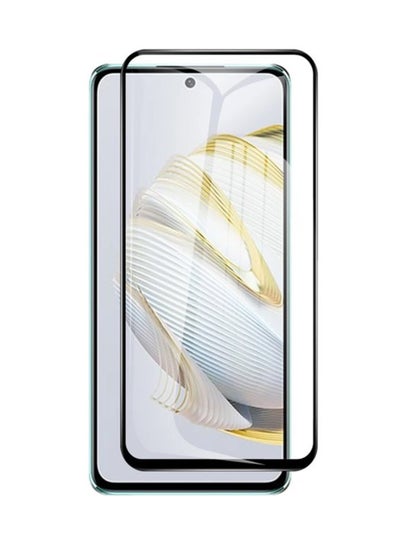 Buy Full Screen Tempered Glass Screen Protector For Huawei Nova 10Se- Black in Saudi Arabia