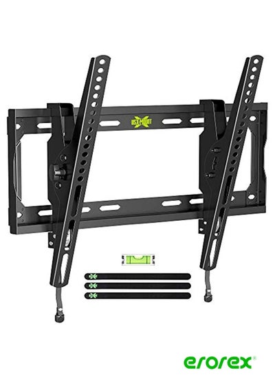 Buy USX MOUNT Tilting TV Wall Mount, TV Mount for Most 26-55 Inch LED, LCD 4K TVs, TV Bracket with +12°/-12° of Tilt, Fits Max VESA 400x400 and Weight Capacity up to 99lbs, Space Saving for 12", 16" Stud in Saudi Arabia