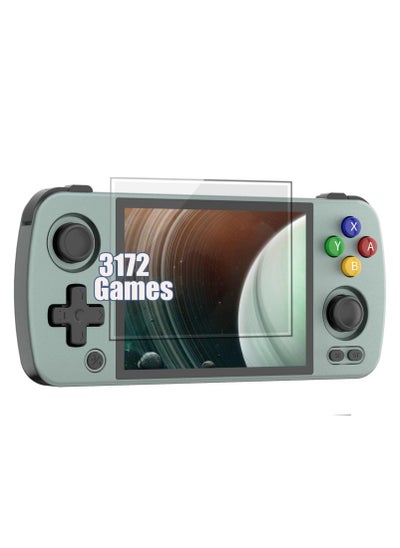 Buy RG405M Retro Handheld Game, Aluminum Alloy Shell, Android 12 System, Comes with 128G TF Card 3172 Games Preloaded, 4-inch IPS Touch Screen (128GB+128GB, Grey) in Saudi Arabia