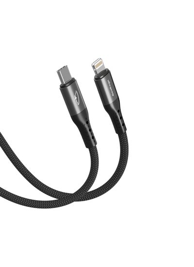 Buy CA02 USB-C to Lightning Fast Charging Cable with E-Marker Chip and 480Mbps Data Transfer Functionality - 200cm in UAE