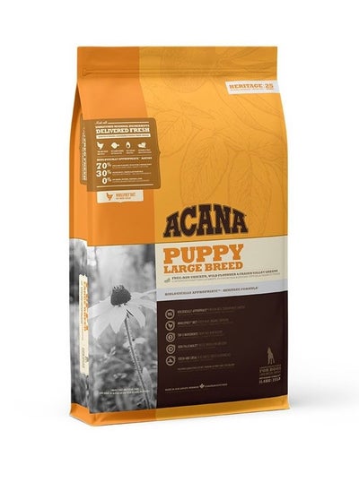 Buy Acana Puppy Large Breed Dog Dry Food 11.4kg in UAE