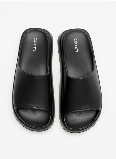 Buy Women's Solid Slides in UAE