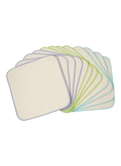 اشتري Organic Flannel Baby Wipes 12 Pack في الامارات