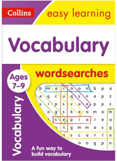 Buy Vocabulary Word Searches Ages 7-9 : Ideal for Home Learning in Saudi Arabia