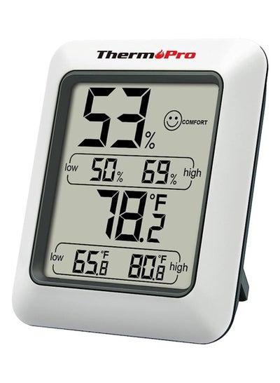 Buy ThermoPro TP50 Digital Hygrometer Indoor Thermometer Room Thermometer and Humidity Gauge with Temperature Monitor in Saudi Arabia