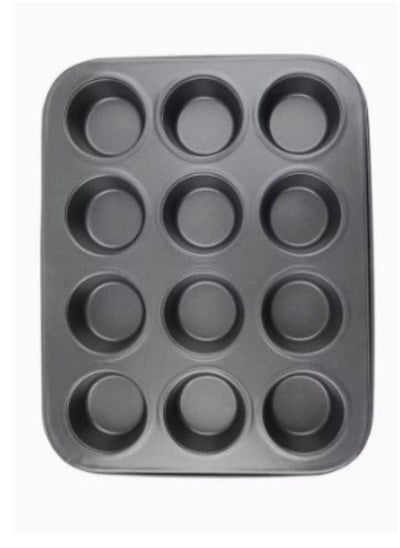 Buy 12-Cups Mini Muffin Cupcake Mould in Saudi Arabia