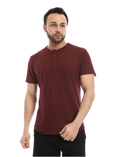 Buy Mens T- Shirt With Half Sleeves And Round Neck in Egypt