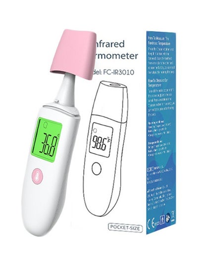 اشتري Non-Contact Forehead and Ear Thermometer, Baby Infrared Digital Thermometer, Fever Alarm Function and Memory Functions في السعودية