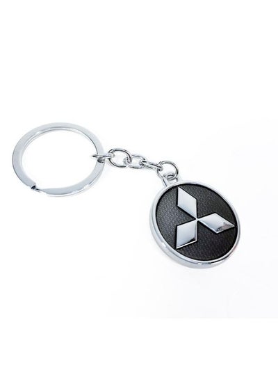اشتري سلسلة مفاتيح معدنية بشعار ميتسوبيشي للسيارات في السعودية