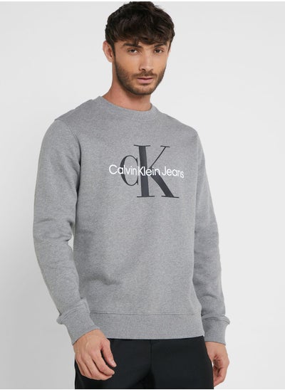 Buy Essential Crew Neck Sweatshirt in Saudi Arabia