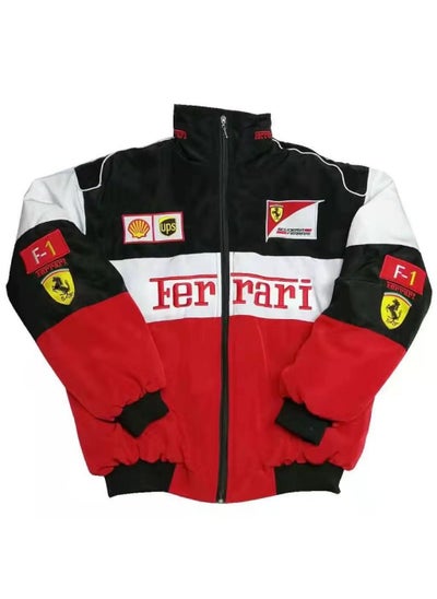 Buy Vintage Style Embroidered F1 Racing JacketWhitening method Whitening method in UAE