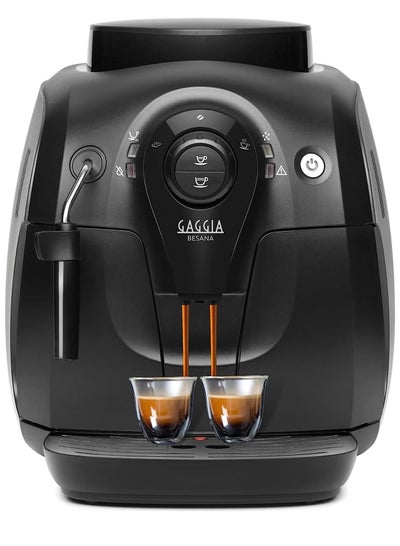 اشتري Gaggia Besana | Automatic Espresso and Coffee Machine | Made In Italy | Bean to Cup, 5 Adjustable Grinder Settings | Hot Water, Espresso and Caffe Lungo Maker | Perfect for Home and Office في الامارات
