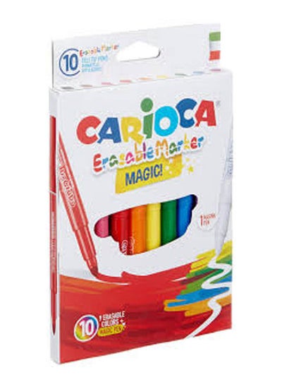 Buy Special Marker With Erasable Ink 10 Pcs Multicolour in Egypt