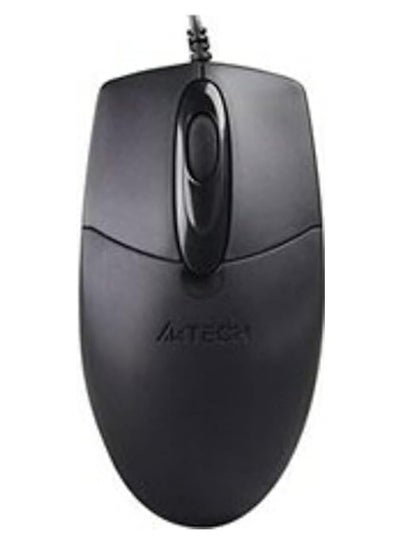 Buy A4Tech OP-720S Silent Wired Mouse | Black in Egypt