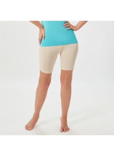 اشتري Mojo Women's Shorts Comfortable Beige في مصر