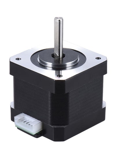 Buy Nema 3D Printer Stepper Stepping Motor 2 Phase 0.9A 1.8 Degree 0.4N.M Black in Saudi Arabia