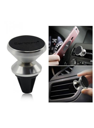 اشتري Car Holder Magnetic Suction Bracket Phone Holder EH22 For iPhone 14 13 12 11 X 8 7 Samsung 360 Degree Magnetic Mobile Phone Holder Mount Magnet Car Phone Holder Stand Air Outlet Type في الامارات