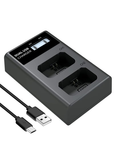 Buy NP-FW50 Battery Charger, LCD Dual Charger Compatible with Sony Alpha A6000, A6400, A6100, A6300, A6500, A5100, A7, A7 II, A7R, A7R II, A7R2, A7S, A7S II, A7S2, A5000, A3000, RX10, NEX-3/5/7 Series in UAE