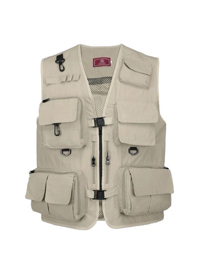 Buy Multi Pocket Fishing Photography Vest XXL in Saudi Arabia