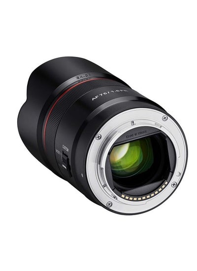 Buy AF 75mm F1.8 Compact Auto Focus Telephoto Lens for Sony FE Mount, Black (IO75AF-E) in UAE