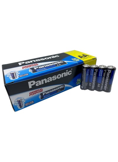 Buy Panasonic General Purpose AA Battery (60 Pieces) in Saudi Arabia