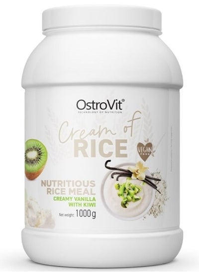 Buy Cream of Rice 1000 Grams Creamy vanilla with kiwi in UAE