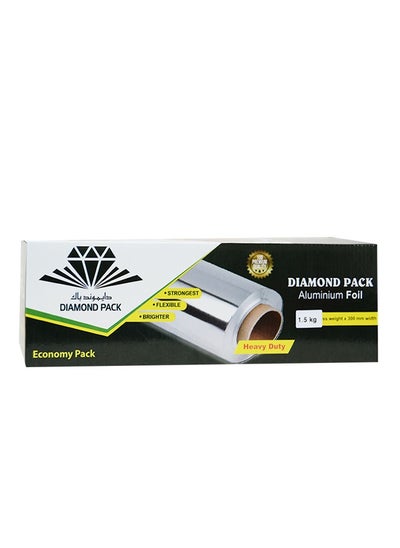 Buy Diamond Aluminum Foil 18 MIC 30CM 1500g in UAE