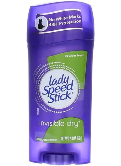 Buy Invisible Dry Antiperspirant & Deodorant, Powder Fresh 65g in UAE