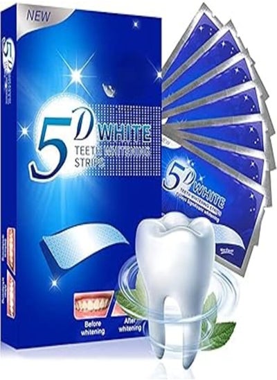 Buy Teeth Whitening Strips 5d,Contains No Harmful Substances Effective Home. in Egypt