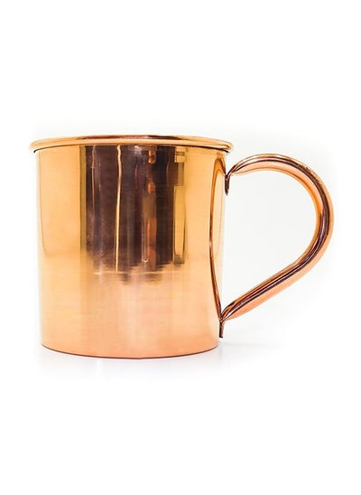 Buy Pure copper Moscow mule mug with handle 14oz in UAE