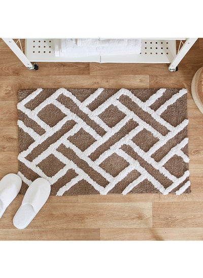 اشتري Ada Cotton Bath Mat 80 x 50cm في الامارات