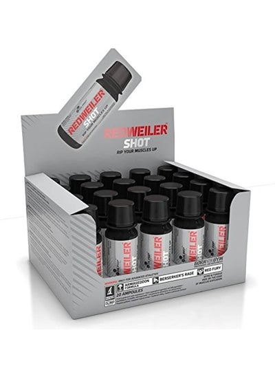 Buy Olimp Nutrition Redweiler Shot Raging Cola - 20 x 60 ml in Saudi Arabia