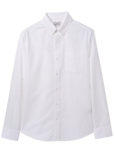 Buy Men Wrinkle Free Shirt White in UAE