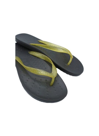 Buy Everyday Wear Flip Flops With Glitter Strap For Women Lightweight And Easy To Wash in UAE