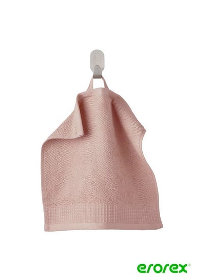 Buy Washcloth light pink 30x30 cm in Saudi Arabia