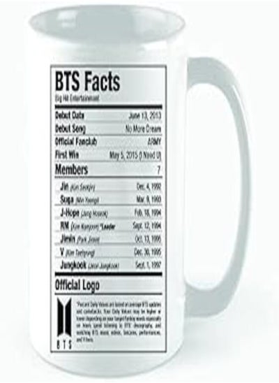 Buy Bts Fan Mug - Multicolour - Mugs-2113 in Egypt