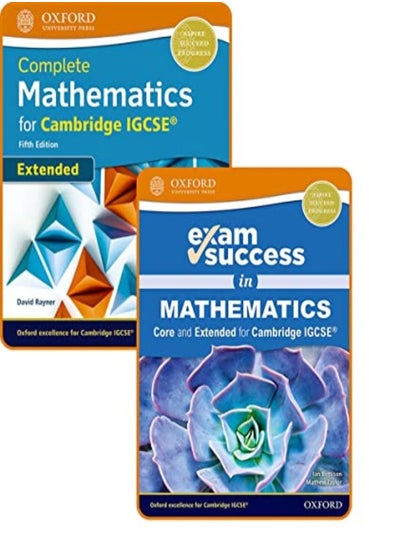 Buy Complete Mathematics for Cambridge IGCSE (R) (Extended): Student Book & Exam Success Guide Pack in UAE