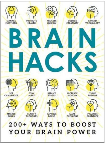 Buy Brain Hacks: 200+ Ways to Boost Your Brain Power By Adams Media in Egypt