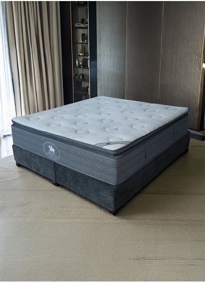 Buy Versailles | Multi Layer Bed Mattress 21 Layers Thickness 40 cm Size Queen - 160x190 cm - Grey in Saudi Arabia