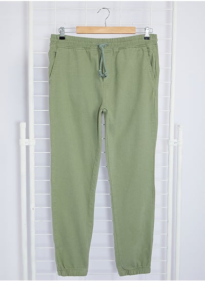 Buy Light Khaki Jogger Gabardine Trousers TMNSS20PL0056 in Egypt