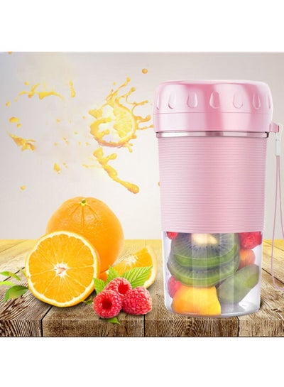Buy 300ML Mini Wireless Portable Juicer Cup Electric Fruit Mixer Juice Blender in UAE